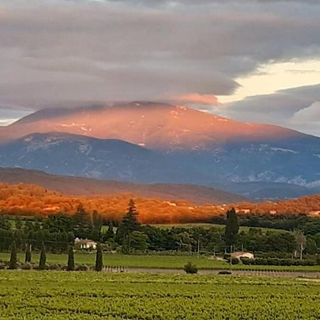 Le Clos Des Pins, Vue Mont Ventoux Roaix Экстерьер фото