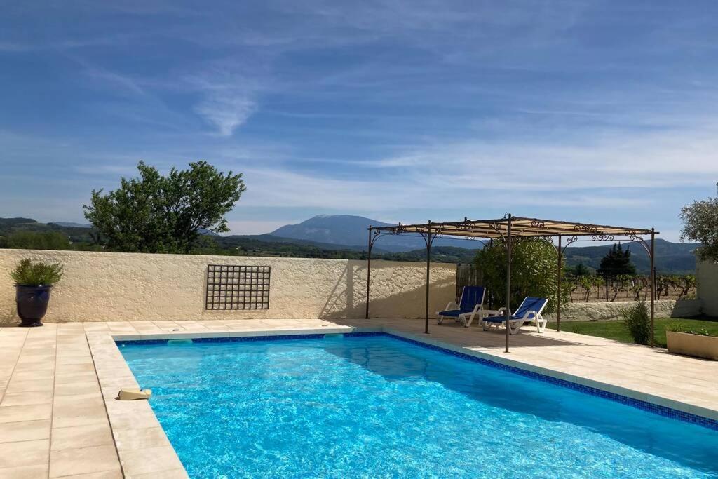 Le Clos Des Pins, Vue Mont Ventoux Roaix Экстерьер фото