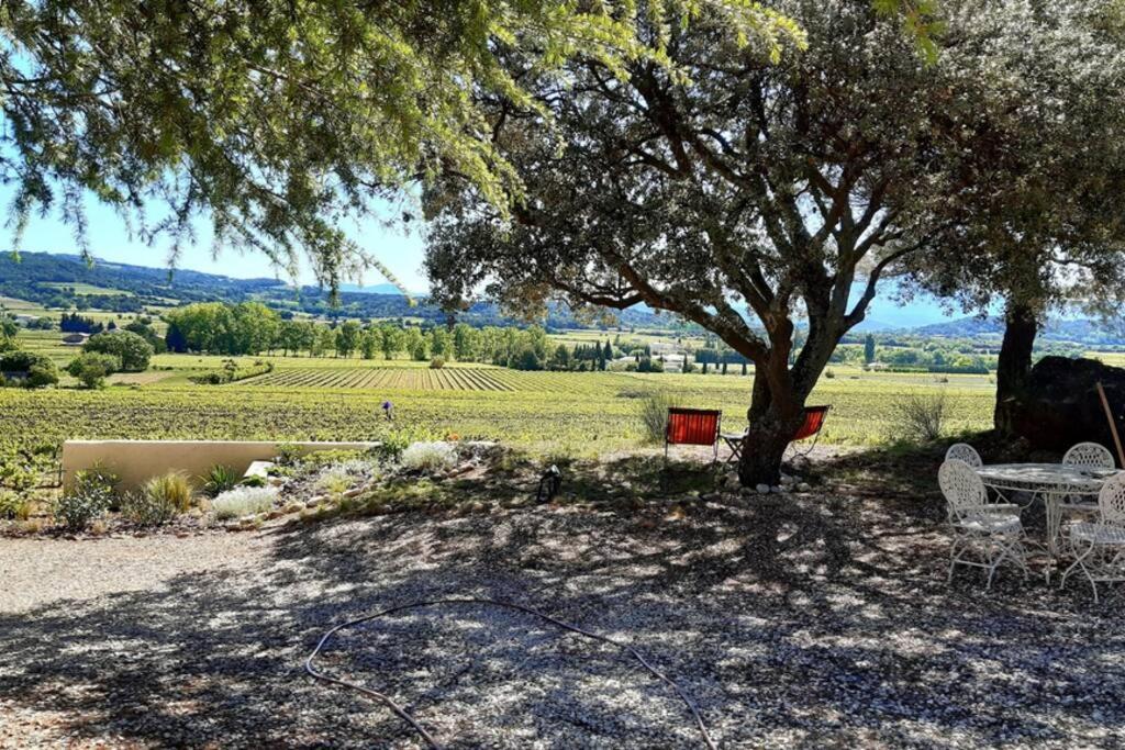 Le Clos Des Pins, Vue Mont Ventoux Roaix Экстерьер фото